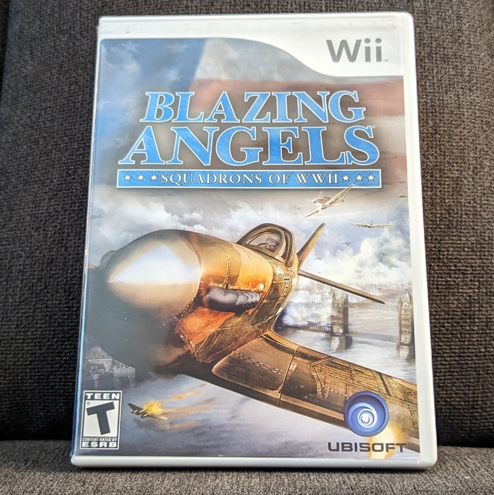 Great Condition: Wii Game Blazing Angels Squadrons of WWII